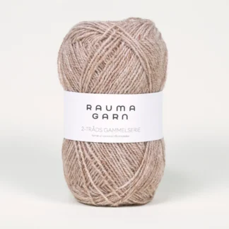 Rauma 2-tråds gammelserie, 406 beige