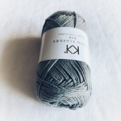 Karen Klarbæk Økologisk Bomuld 8/4, 26 Cool Grey
