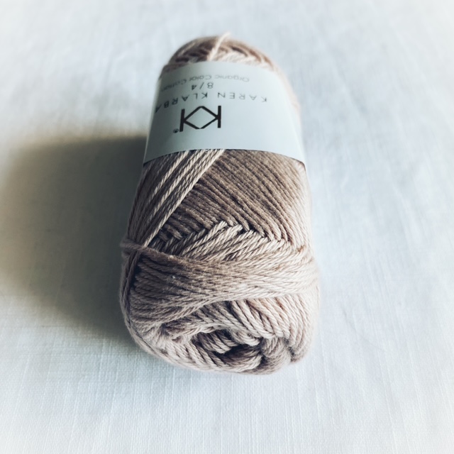 Karen Klarbæk Økologisk Bomuld 8/4, 43 Dark Old Rose