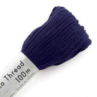 Olympus sashiko broderigarn, tykt, 103 marineblå