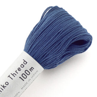 Olympus sashiko broderigarn, tykt, 109 jeansblå